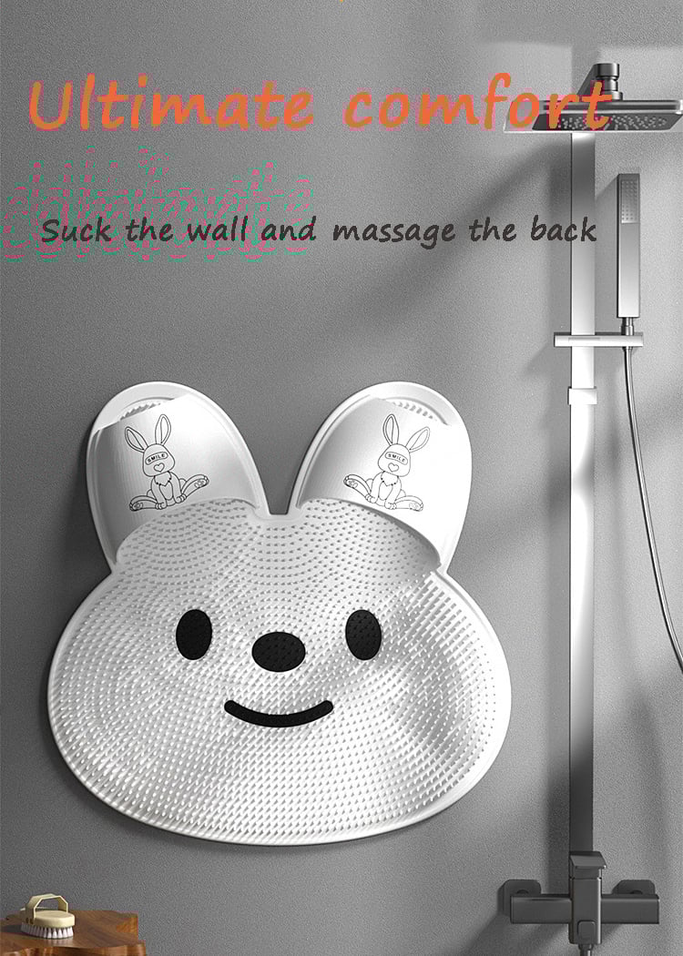 TPE Bath Mat Back Suction Cup Massage Foot Mat