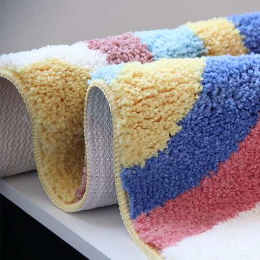 Microfiber bath mat